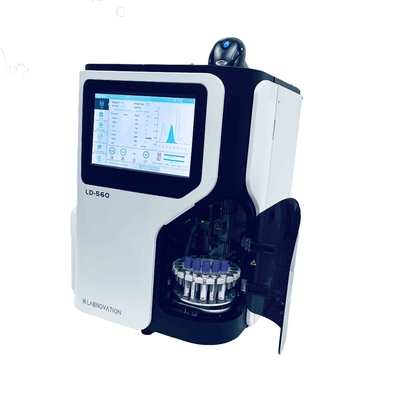 جهاز تحليل HbA1c الأوتوماتيكي بالكامل HPLC 90s / اختبار 20 عينة محلل اكتشاف مرض السكري