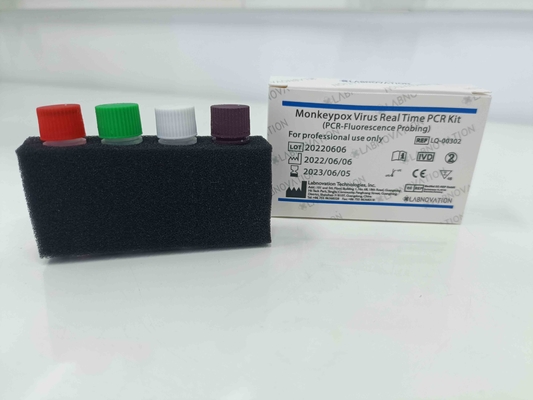 في الوقت الحقيقي Monkeypox PCR Test Kit FAM الكشف عن قنوات نقل الحالة المجمدة