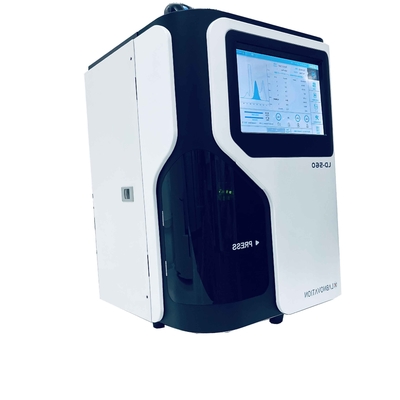 محلل أمراض الدم التلقائي الذكي محلل اختبار HPLC HbA1c الأوتوماتيكي بالكامل
