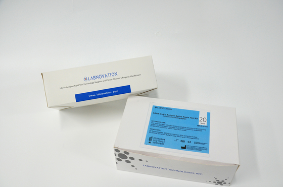 طقم اختبار مستضد اللعاب المحمول في المستشفى جهاز اختبار سريع SARS-CoV-2