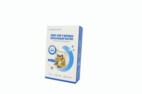 Labnovation Home COVID-19 طقم اختبار اللعاب الذاتي خصوصية 99.00٪