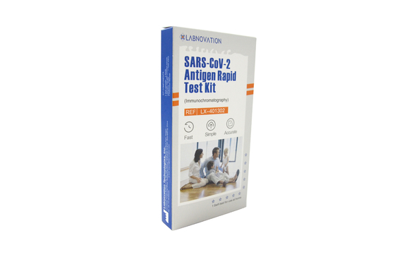CE MSDS Nasopharyngeal Sample Antigen Self Test Kit 99.17٪ دقة