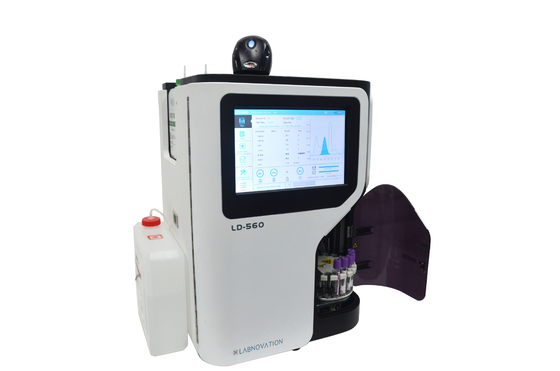 HPLC HbA1c محلل الهيموغلوبين الغليكوزيلاتي 378 مم × 380 مم × 510 مم