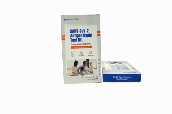 مسحة الأنف SARS COV 2 Antigen Rapid Test Kit CE المصدق عليها عملية بسيطة