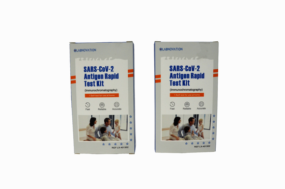 Labnovation SARS CoV 2 Antigen Rapid Test Kit عينة الأنف للاختبار الذاتي