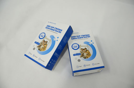طقم اختبار اللعاب الذاتي لجميع الأشخاص من ODM طقم اختبار SARS-CoV-2 RTK Antigen المنزلي
