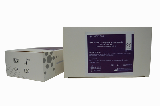 OEM قصير وقت الاختبار CoV-19 طقم اختبار مسحة الإنفلونزا خطوة واحدة الحل