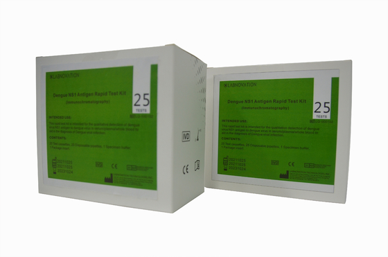 مجموعة اختبار Labnovation Professional لحمى الضنك NS1 السريع دقة 98.67٪