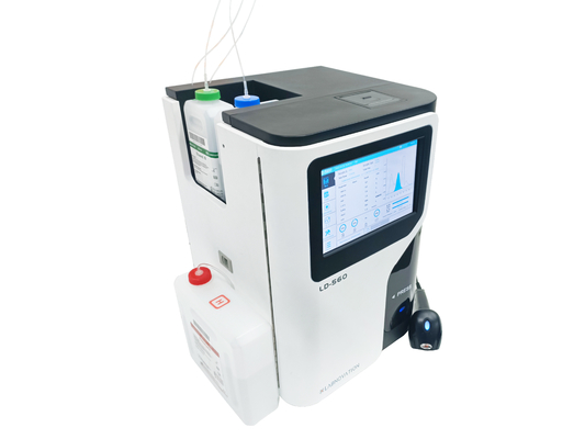 طريقة HPLC HbA1c اختبار محلل محلل Labnovation الوضع المزدوج للخيار