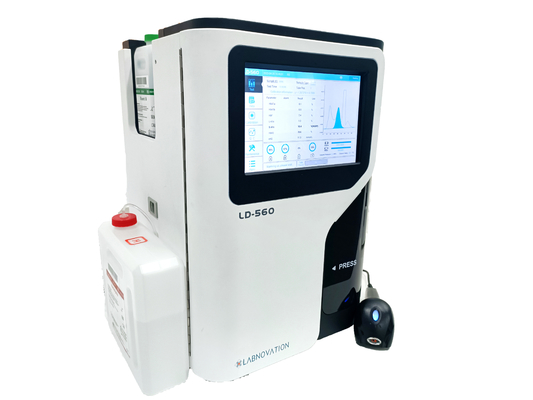 محلل HbA1c LD-560 Labnovation أحدث محلل لاختبار HbA1c معتمد من IFCC و NGSP