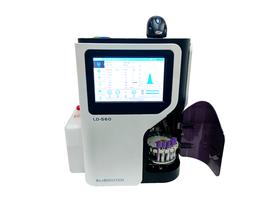 محلل HbA1c LD-560 أحدث محلل لاختبار HbA1c وضع مزدوج للحصول على شهادة NGSP