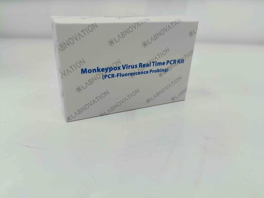 في الوقت الحقيقي Monkeypox PCR Test Kit FAM الكشف عن قنوات نقل الحالة المجمدة