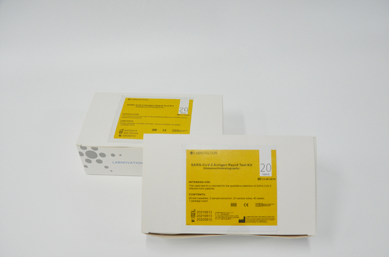 طقم اختبار مستضد سريع SARS-CoV-2 عالي الدقة طقم اختبار مستضد RTK معتمد من KKM