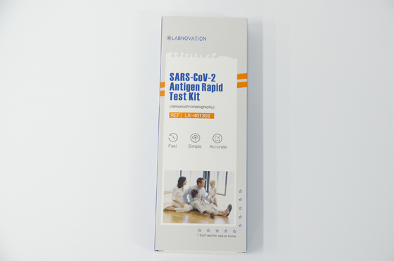Labnovation Test CE 1 اختبار SARS-CoV-2 طقم اختبار مستضد سريع كروماتوجرافي مناعي