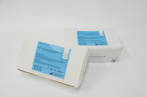 CE MSDS SARS-CoV-2 طقم اختبار مستضد اللعاب طقم اختبار فني عالي الدقة