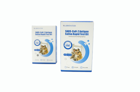 طقم اختبار اللعاب الذاتي ISO SARS-CoV-2