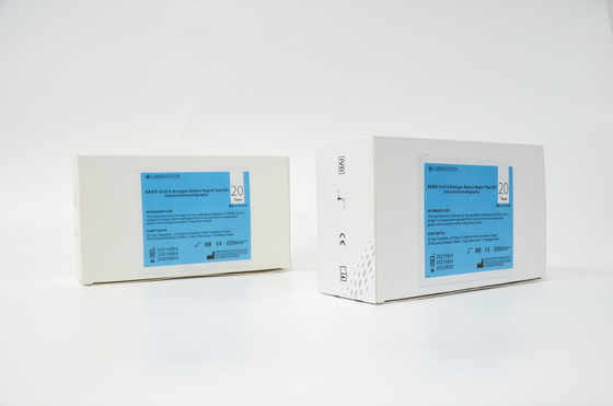 طقم اختبار مستضد اللعاب المحمول في المستشفى جهاز اختبار سريع SARS-CoV-2