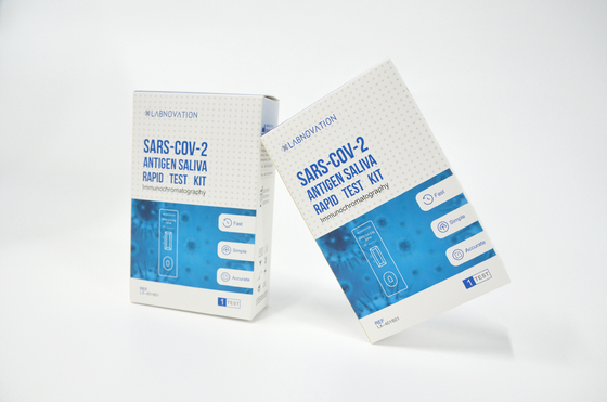 حزمة واحدة من مجموعة اختبار مستضد اللعاب SARS-CoV-2 لا تحتاج إلى معدات