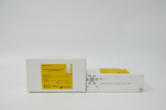 يمكن التخلص منها SARS-CoV-2 Cassette RTK Antigen Test Kit High Quality Labnovation Test