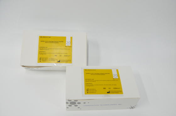مجموعة أدوات اختبار مستضد سريعة من الفم والبلعوم ISO 13485 SARS-CoV-2 مجموعة اختبار Ag السريع