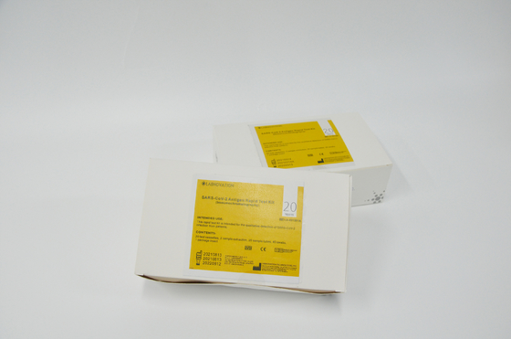 CE SARS-CoV-2 Professional Antigen Rapid Test Kit IVD كاشف نوع