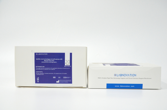 Labnovation 20 Test Influenza AB Test Kit للعلاج المبكر