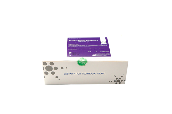 طقم اختبار مستضد الأنفلونزا بمسحة الفم والبلعوم ODM ISO13485