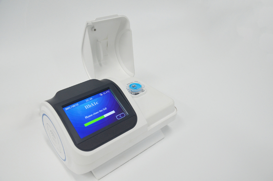 POCT خطوة واحدة HbA1c اختبار محلل آلة اختبار الهيموغلوبين المستمر