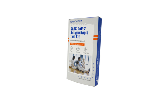 CE MSDS Nasopharyngeal Sample Antigen Self Test Kit 99.17٪ دقة