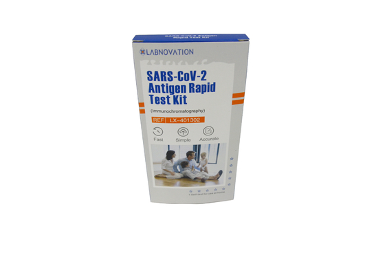 SARS-CoV-2 IVD Reagent Rapid Antigen Self Test Kit اختبار Labnovation الفردي