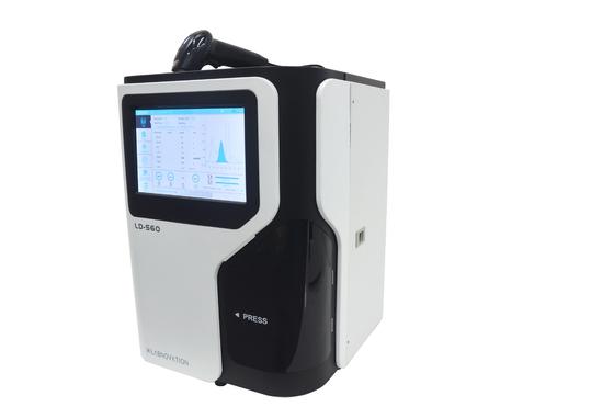 خطوة واحدة تعمل على جهاز اختبار HbA1c الطبي محلل اختبار الهيموغلوبين الغليكوزيلاتي