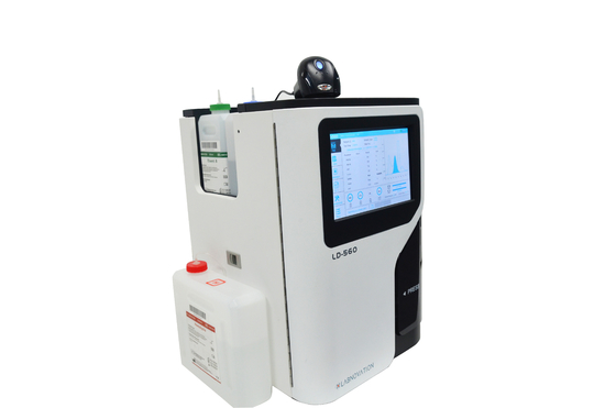LD-560 جهاز تحليل اختبار HbA1c الأوتوماتيكي بالكامل IVD كاشف التشخيص Hba1c
