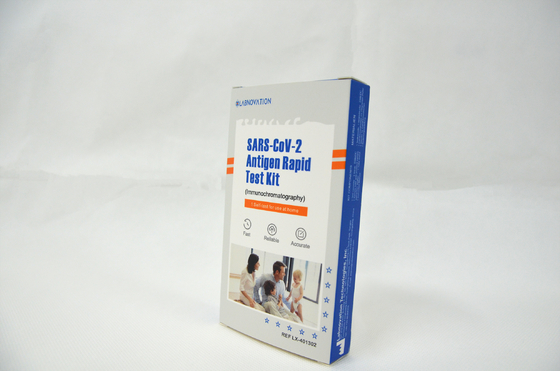 SARS-CoV-2 Antigen Self Test Kit ISO13485 طقم اختبار تشخيص مستضد سريع معتمد