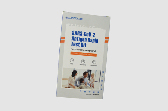 مسحة الأنف SARS COV 2 Antigen Rapid Test Kit CE المصدق عليها عملية بسيطة