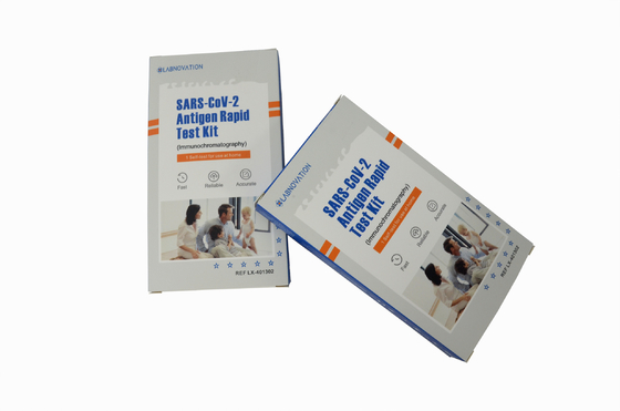 مجموعة أدوات الاختبار الذاتي لمستضد التعبئة المفردة شهادة CE لـ SARS-CoV-2