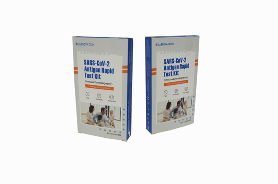 Labnovation SARS CoV 2 Antigen Rapid Test Kit عينة الأنف للاختبار الذاتي