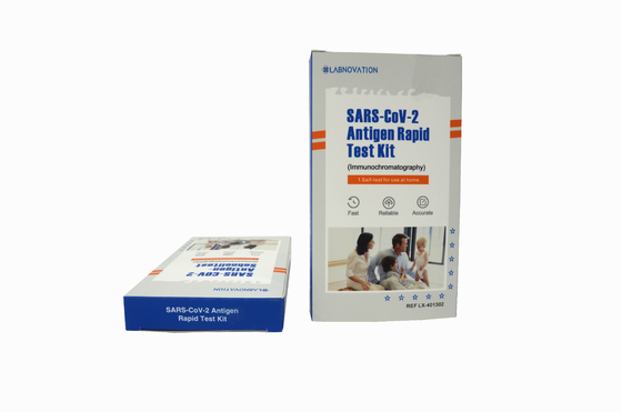 حساسية عالية Antigen Rapid Self Test Kit للكشف المباشر عن الفيروسات عملية سهلة