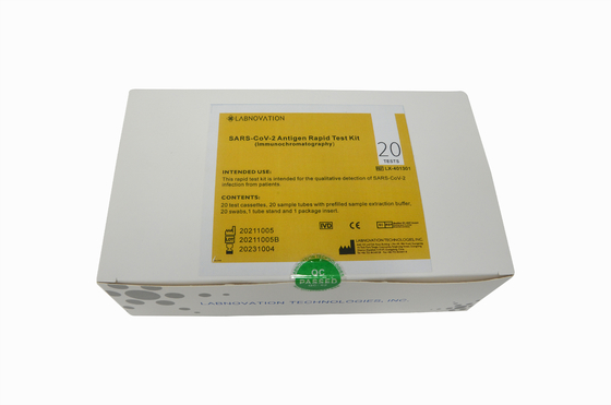 SARS-CoV-2 Antigen مسحة البلعوم الأنفي اختبار سريع 15 دقيقة اختبار مسحة الفم والبلعوم