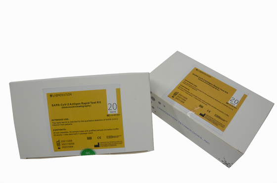 SARS-CoV-2 Antigen مسحة البلعوم الأنفي اختبار سريع 15 دقيقة اختبار مسحة الفم والبلعوم