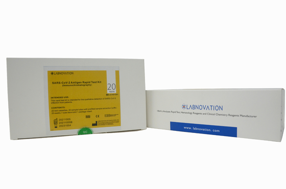 مجموعة أدوات الاختبار السريع الاحترافية CoV-19 Antigen السريع عملية بسيطة عالية الدقة