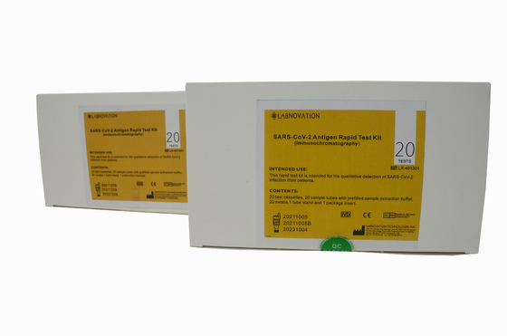 حساسية عالية SARS-CoV-2 Antigen Rapid Test Kit 99٪ دقة الاستخدام المهني