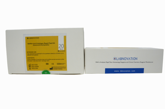 SARS-CoV-2 Antigen Rapid Test Kit 20 اختبارًا احترافيًا مجموعة الاختبار السريع