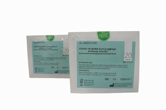 Ra [مجموعة اختبار معرف عالمي SARS-CoV-2 IgG IgM طقم اختبار سريع للجسم المضاد دقة 90٪