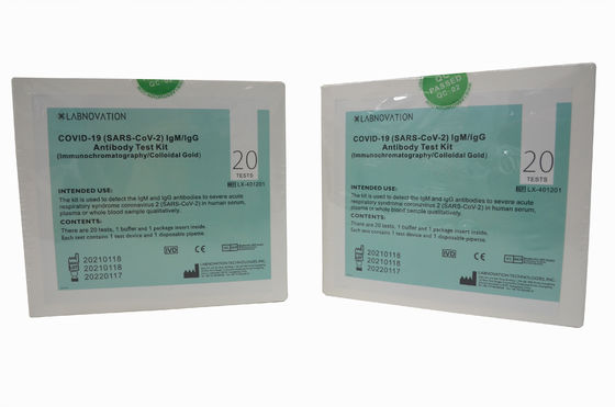 SARS-CoV-2 IgG / IgM مجموعة الاختبار السريع للجسم المضاد بسيطة تعمل بدقة عالية