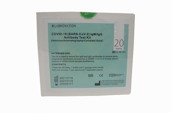 SARS-CoV-2 IgG / IgM مجموعة الاختبار السريع للجسم المضاد بسيطة تعمل بدقة عالية
