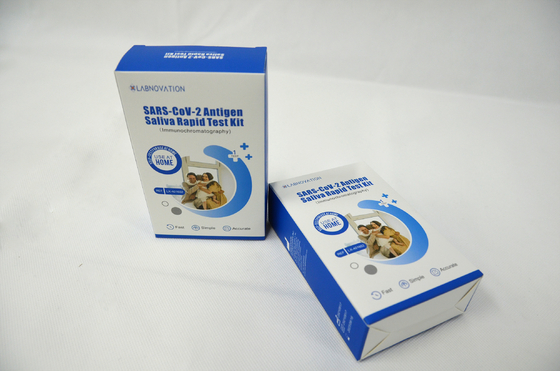 CoVID-19 1 Test RTK Kit طقم اختبار اللعاب الذاتي في غضون 15 دقيقة