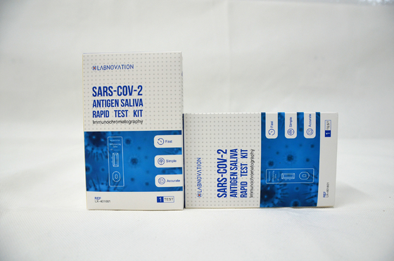 ISO 13485 SARS-CoV-2 مجموعة اختبار Antigen السريع اللعاب العالمي