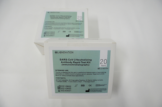 طقم اختبار الجسم المضاد المعادل العالمي ISO9001 عينة بلازما الدم الكامل في الدم