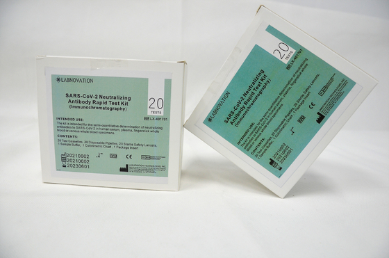 One Step 2019 Ncov Neutralising مجموعات اختبار الأجسام المضادة لتقييم التطعيم
