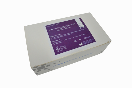 طقم اختبار إنفلونزا المستضد الشامل من OEM ODM للتشخيص في VITRO